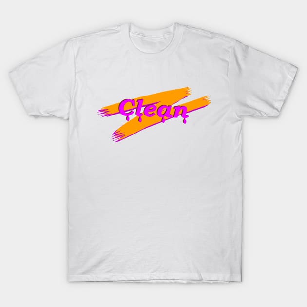 Splotch Clean T-Shirt by SlideClean